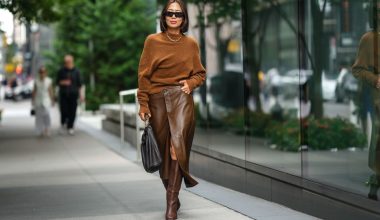 Leather Skirt Women